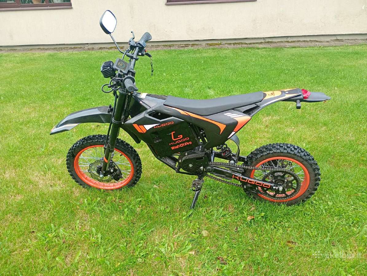 Elektrinis krosinis motociklas kugoo whish 01 pro - nuotraukos Nr. 2