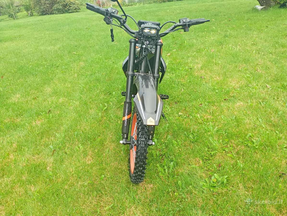 Elektrinis krosinis motociklas kugoo whish 01 pro - nuotraukos Nr. 5