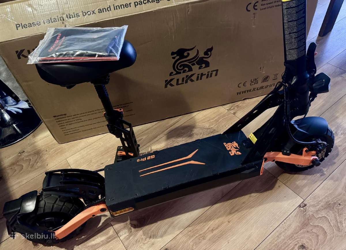 Kukirin G2 Pro – tik 238 km + dovanos - nuotraukos Nr. 4