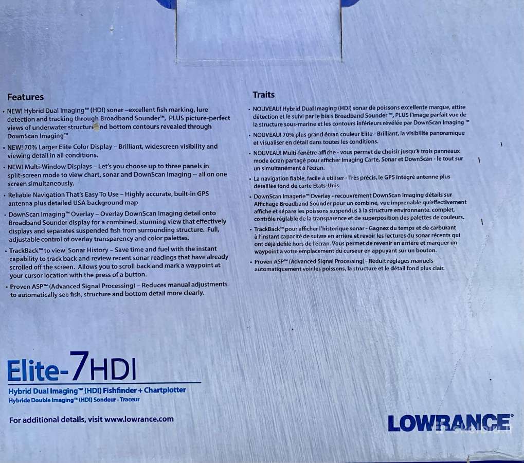 Parduodu echolota Lowrance Elite-7hdi - nuotraukos Nr. 4