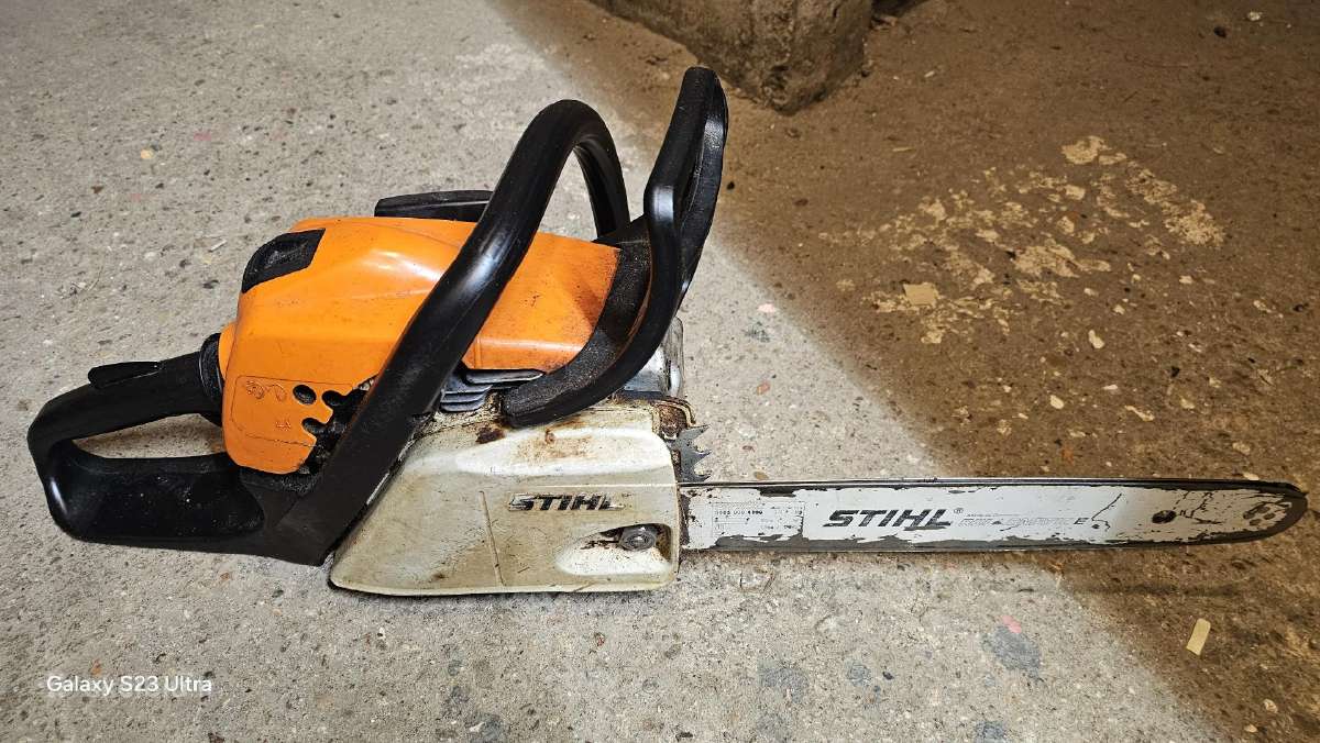 Benzinine pjukla Stihl Ms181/c. Detalems. - nuotraukos Nr. 2