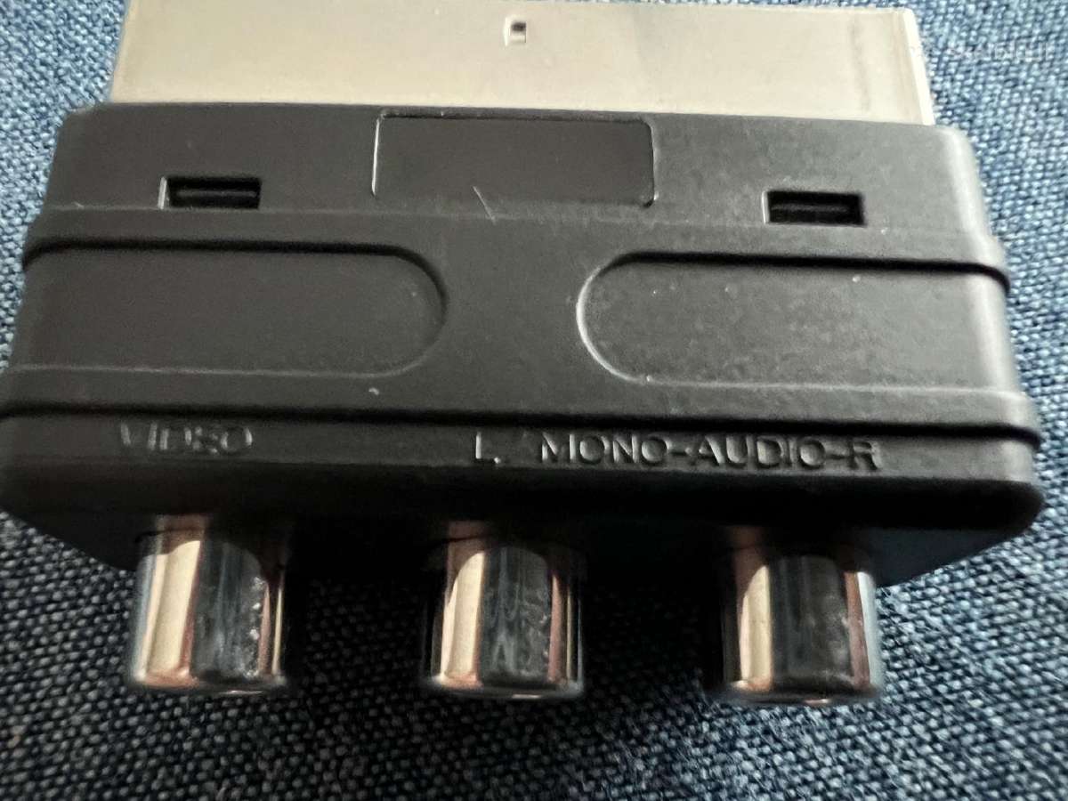 Adapteris iš Scart lizdo į Rca audio video jungtis - nuotraukos Nr. 3