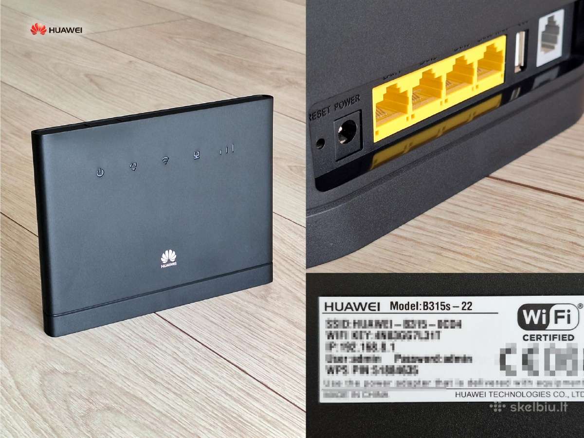 4G modemas maršrutizatorius Huawei Zte Tcl Alcatel - nuotraukos Nr. 2