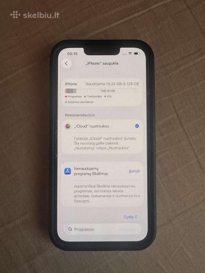 iPhone 13 128gb telefonas - nuotraukos Nr. 3