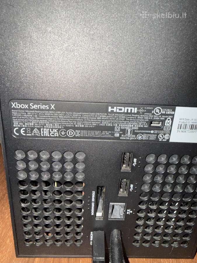 Xbox series X 1tb - nuotraukos Nr. 2