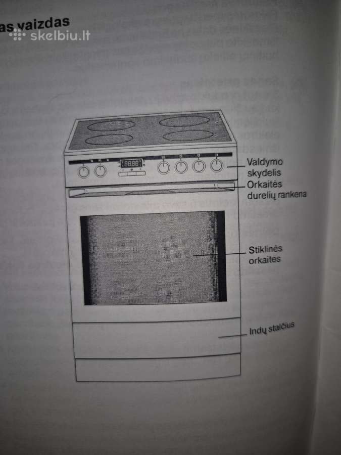 Pastatoma elektrinė viryklė - nuotraukos Nr. 5