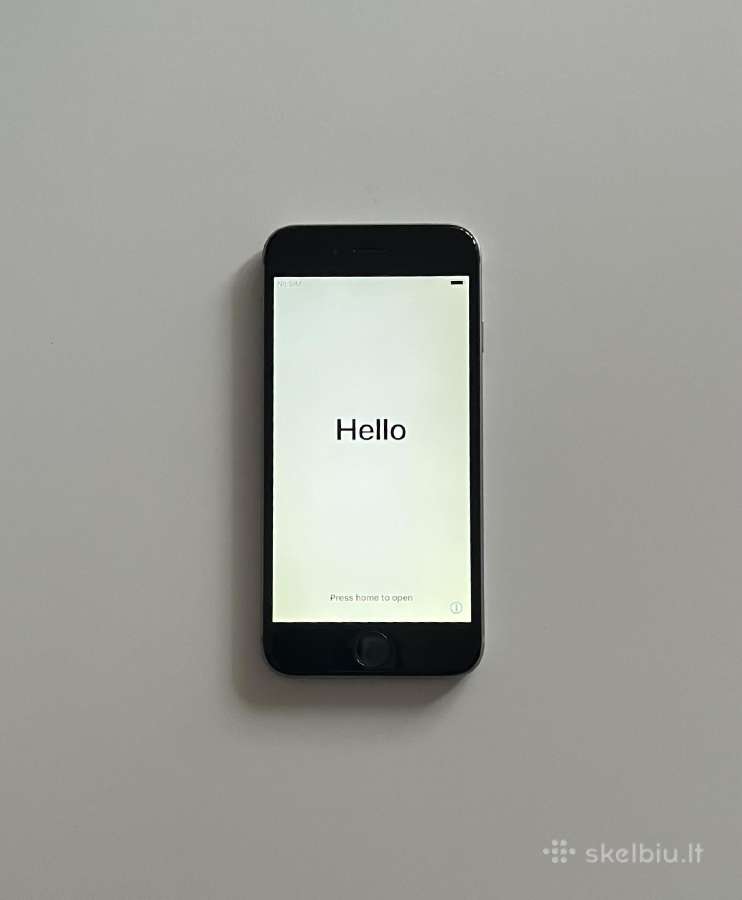 iPhone 6 16gb Space Gray - nuotraukos Nr. 3