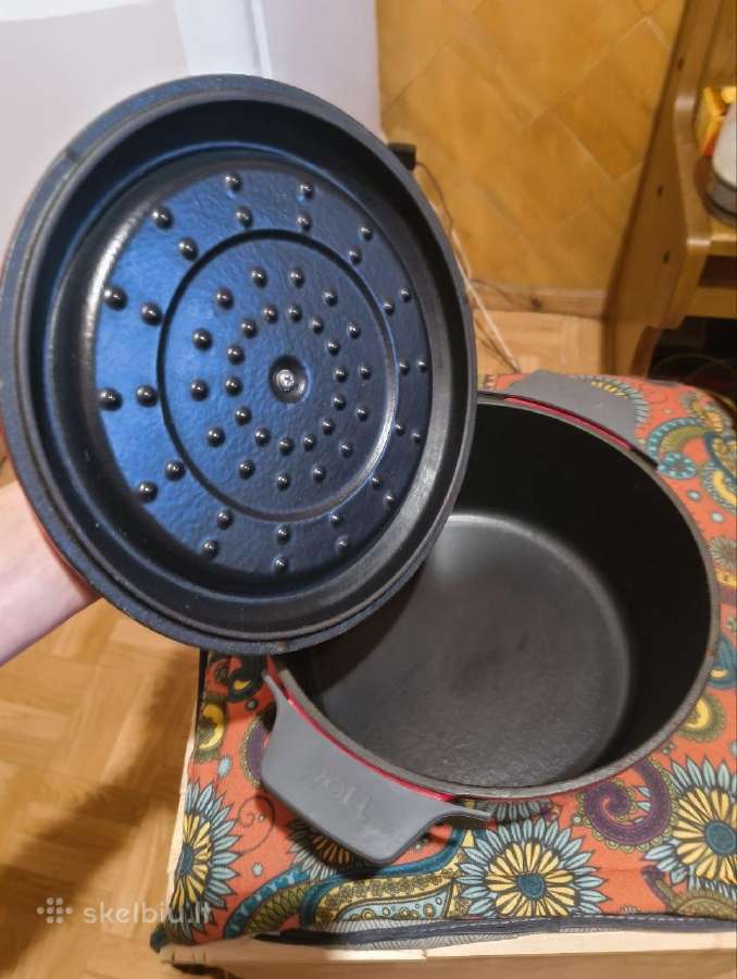 Woll ketaus troškintuvas su dangčiu „Iron" - nuotraukos Nr. 2