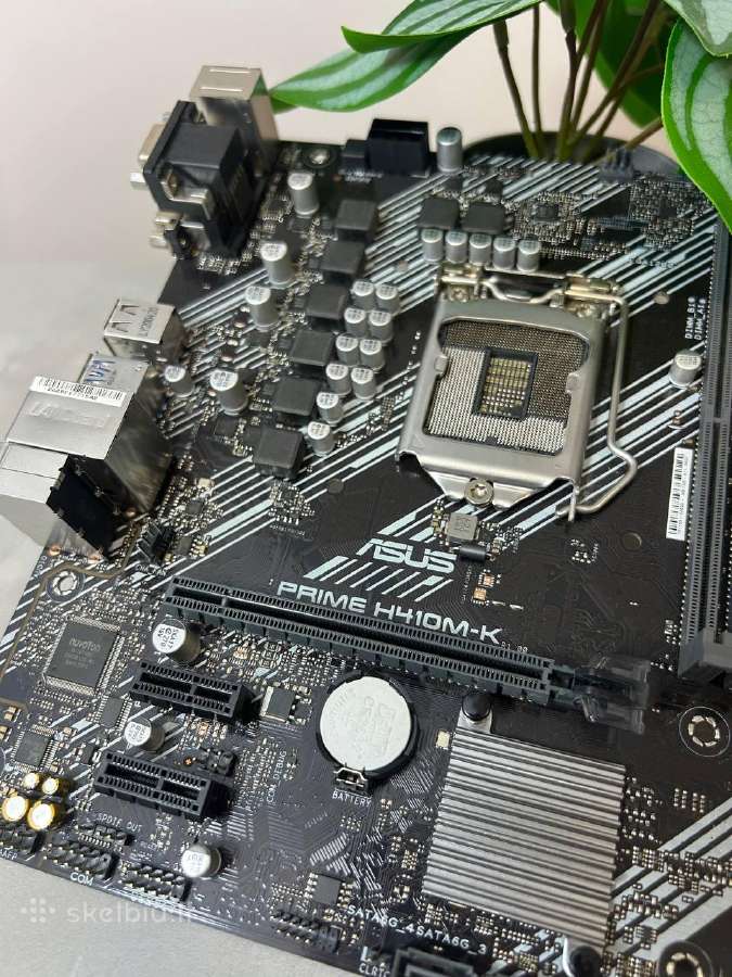 Motininė plokštė Asus Prime h410m-k - nuotraukos Nr. 2
