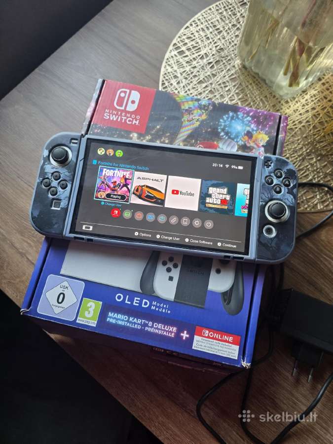 Parduodamas Nintendo Swith Oled - nuotraukos Nr. 3