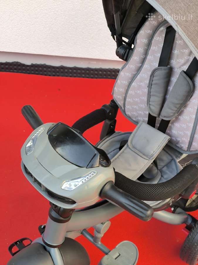 Vaikystės triratukas-vežimėlis Schumacher Trike - nuotraukos Nr. 3
