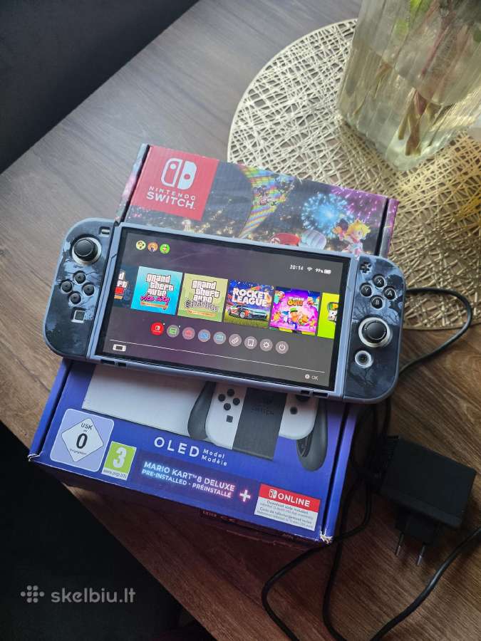 Parduodamas Nintendo Swith Oled - nuotraukos Nr. 4