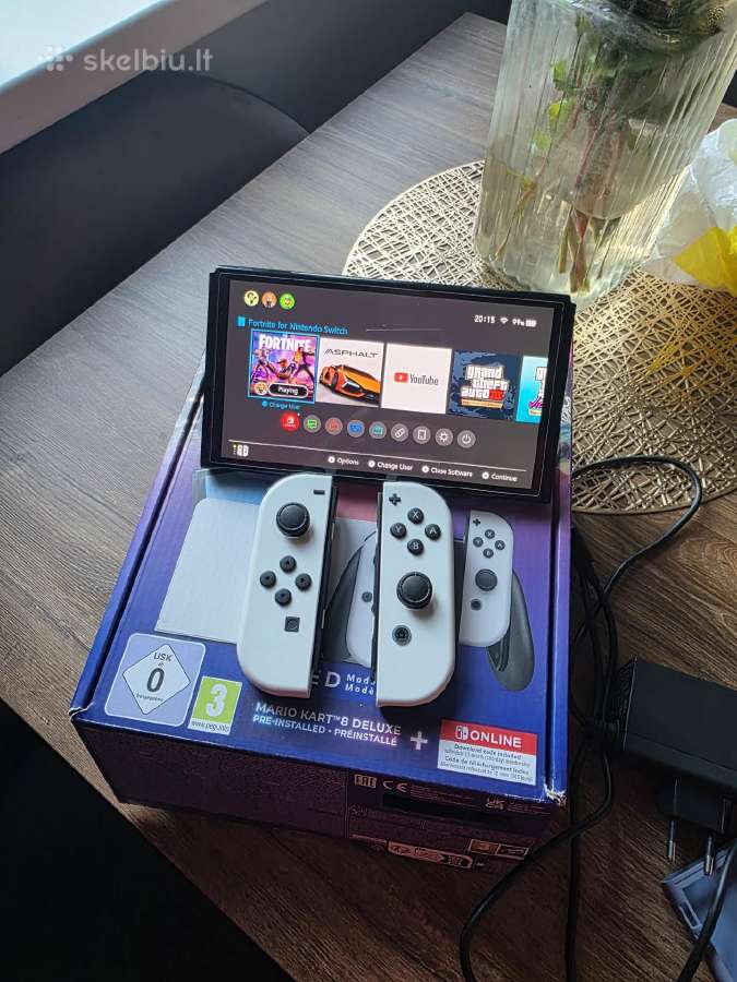 Parduodamas Nintendo Swith Oled - nuotraukos Nr. 5
