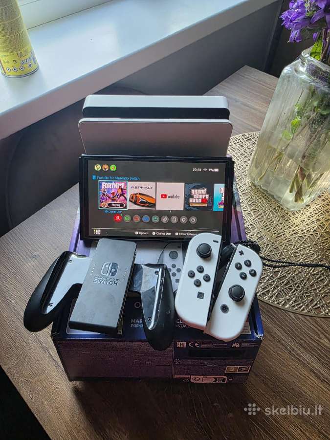 Parduodamas Nintendo Swith Oled - nuotraukos Nr. 7