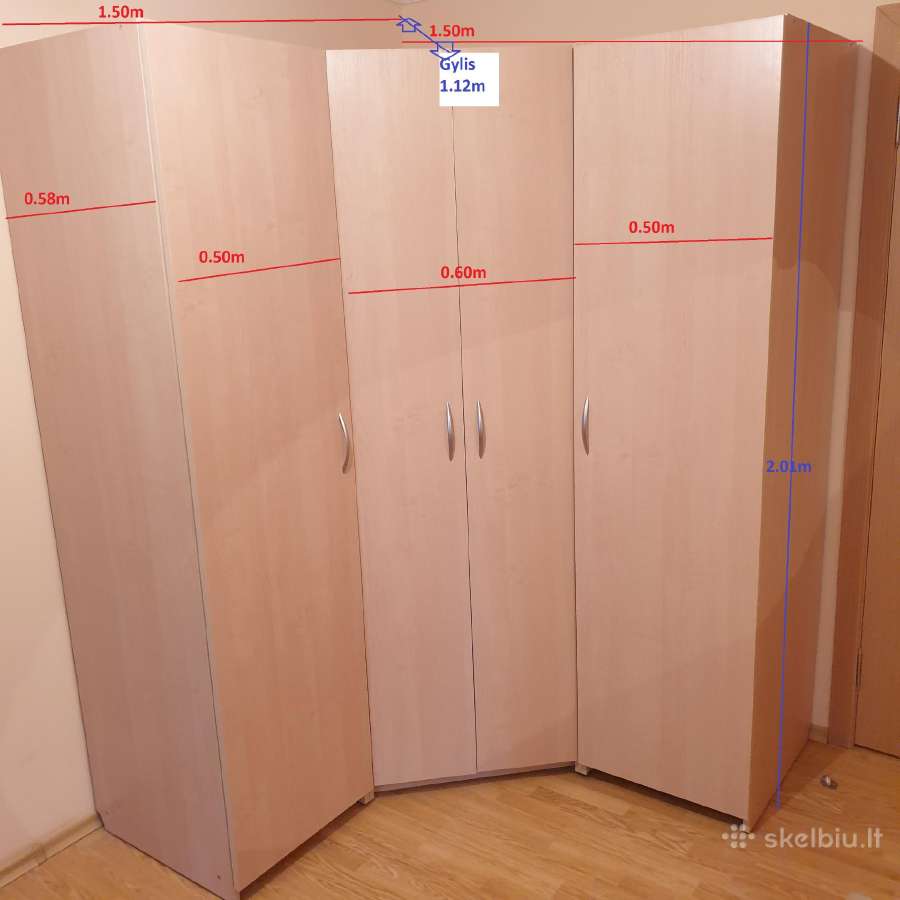 Kampinė spinta 80e - nuotraukos Nr. 2