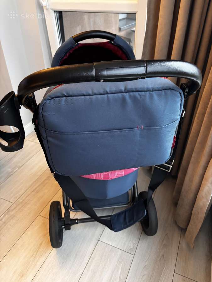 Vežimėlis X Lander X Pulse 3 in 1 Mėlynas Bordo - nuotraukos Nr. 7