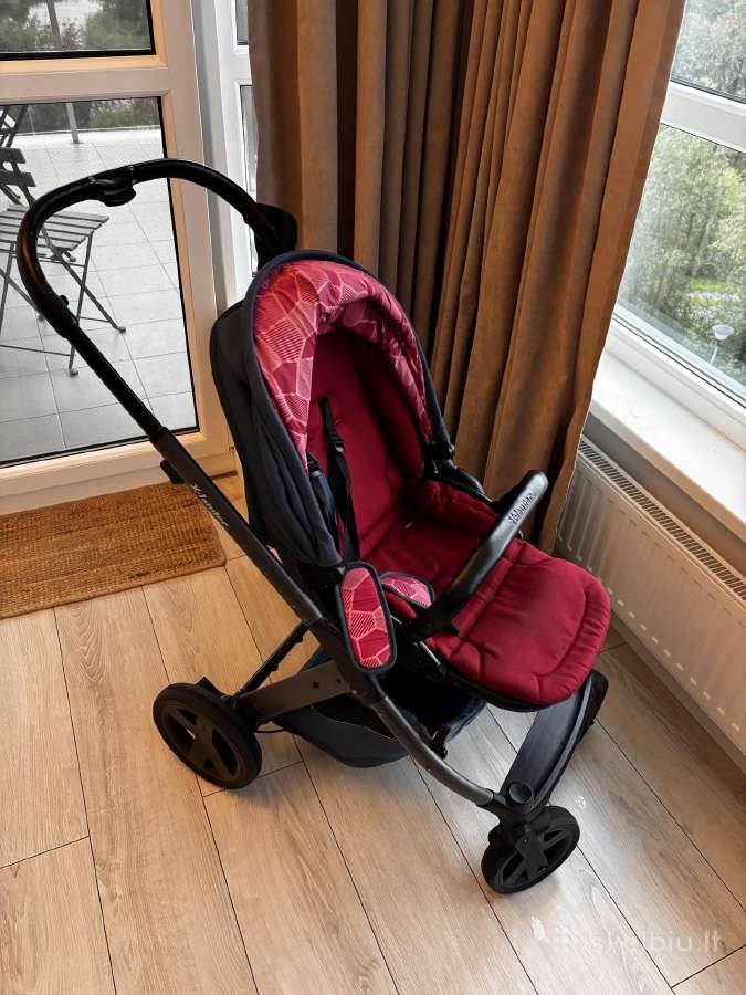 Vežimėlis X Lander X Pulse 3 in 1 Mėlynas Bordo - nuotraukos Nr. 14