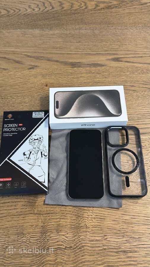 iPhone 15 Pro 128gb idealus - nuotraukos Nr. 8