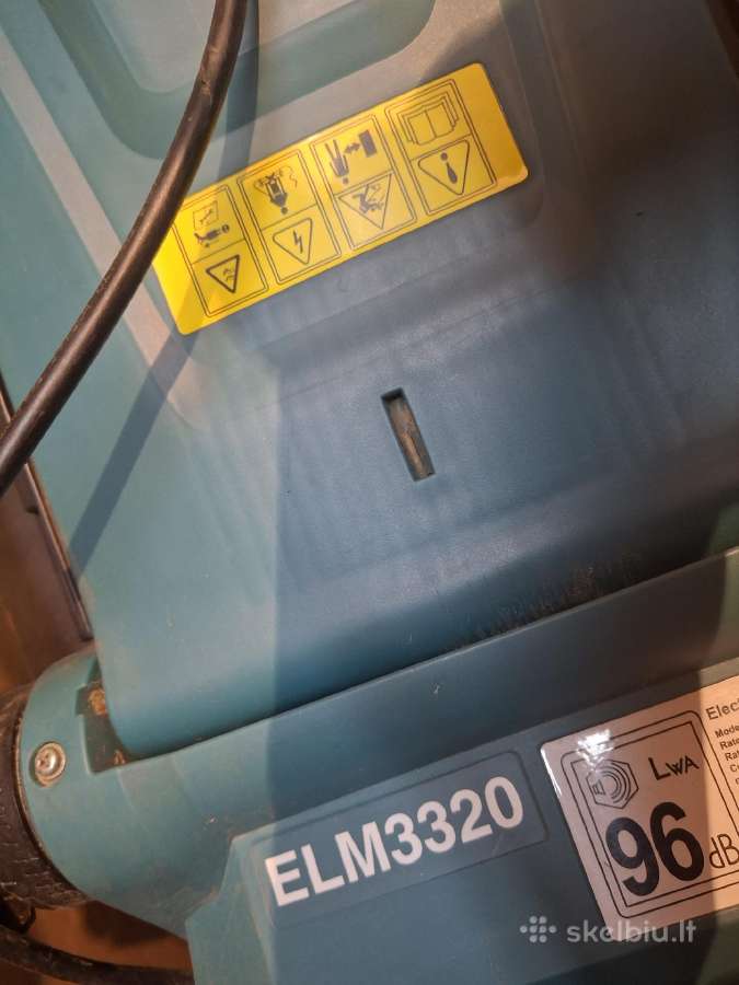 Makita elm 3320 su defektu - nuotraukos Nr. 6