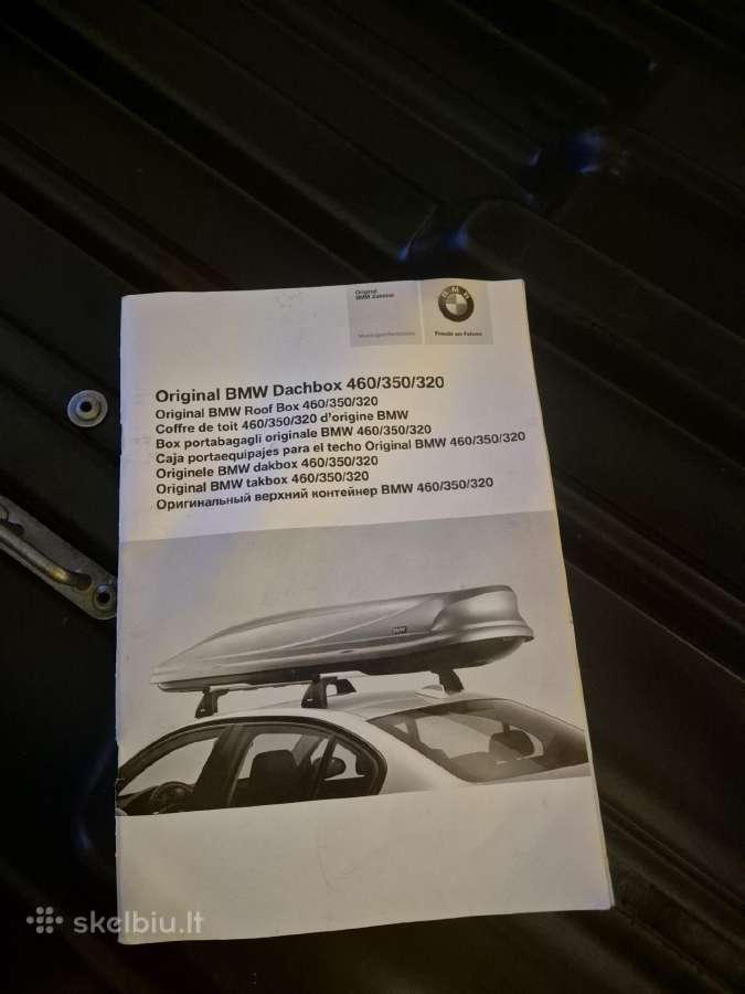 Originali Bmw stogo bagažinė - nuotraukos Nr. 4