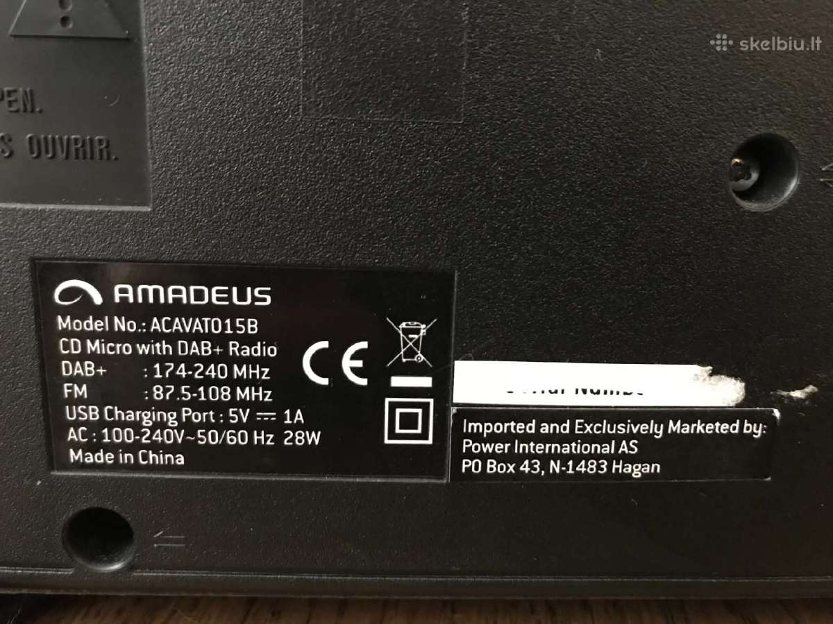 Amadeus Acavato15b radijas - nuotraukos Nr. 4