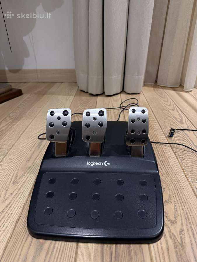Logitech G920 Vairas su pedalais - nuotraukos Nr. 2