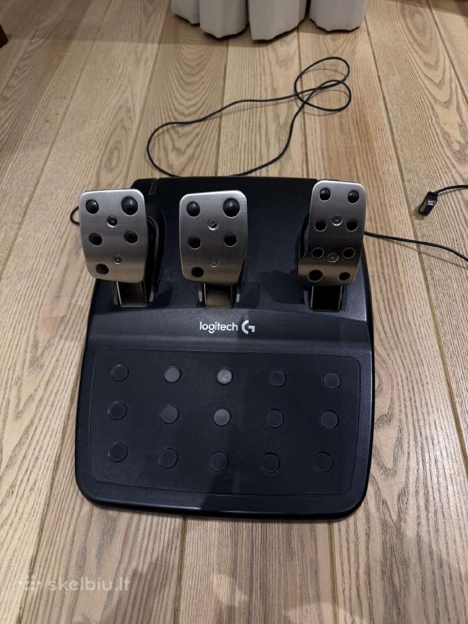 Logitech G920 Vairas su pedalais - nuotraukos Nr. 3