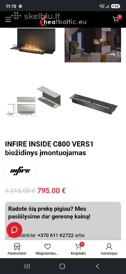 Vos kelis kartus naudotas Biožidinys - nuotraukos Nr. 3