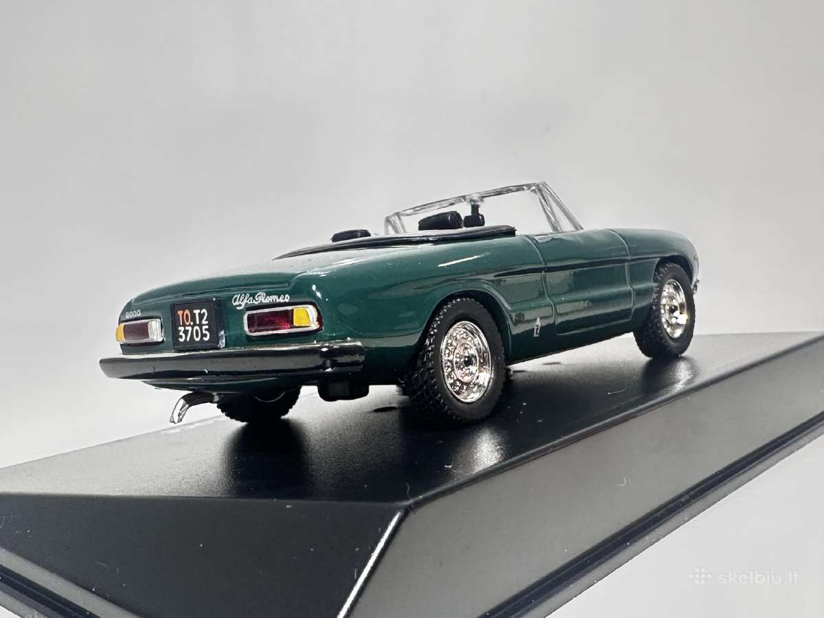 Alfa Romeo Spider 2000 Veloce 1974 žalia 1:43 M - nuotraukos Nr. 4