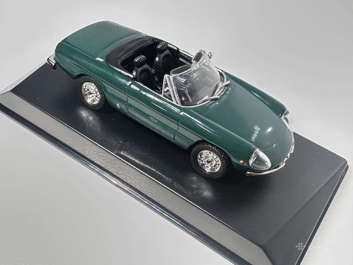 Alfa Romeo Spider 2000 Veloce 1974 žalia 1:43 M - nuotraukos Nr. 5