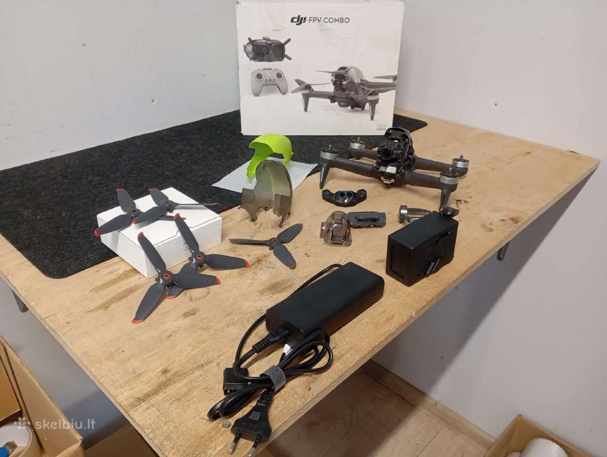 Dji fpv dronas dalimis - nuotraukos Nr. 2