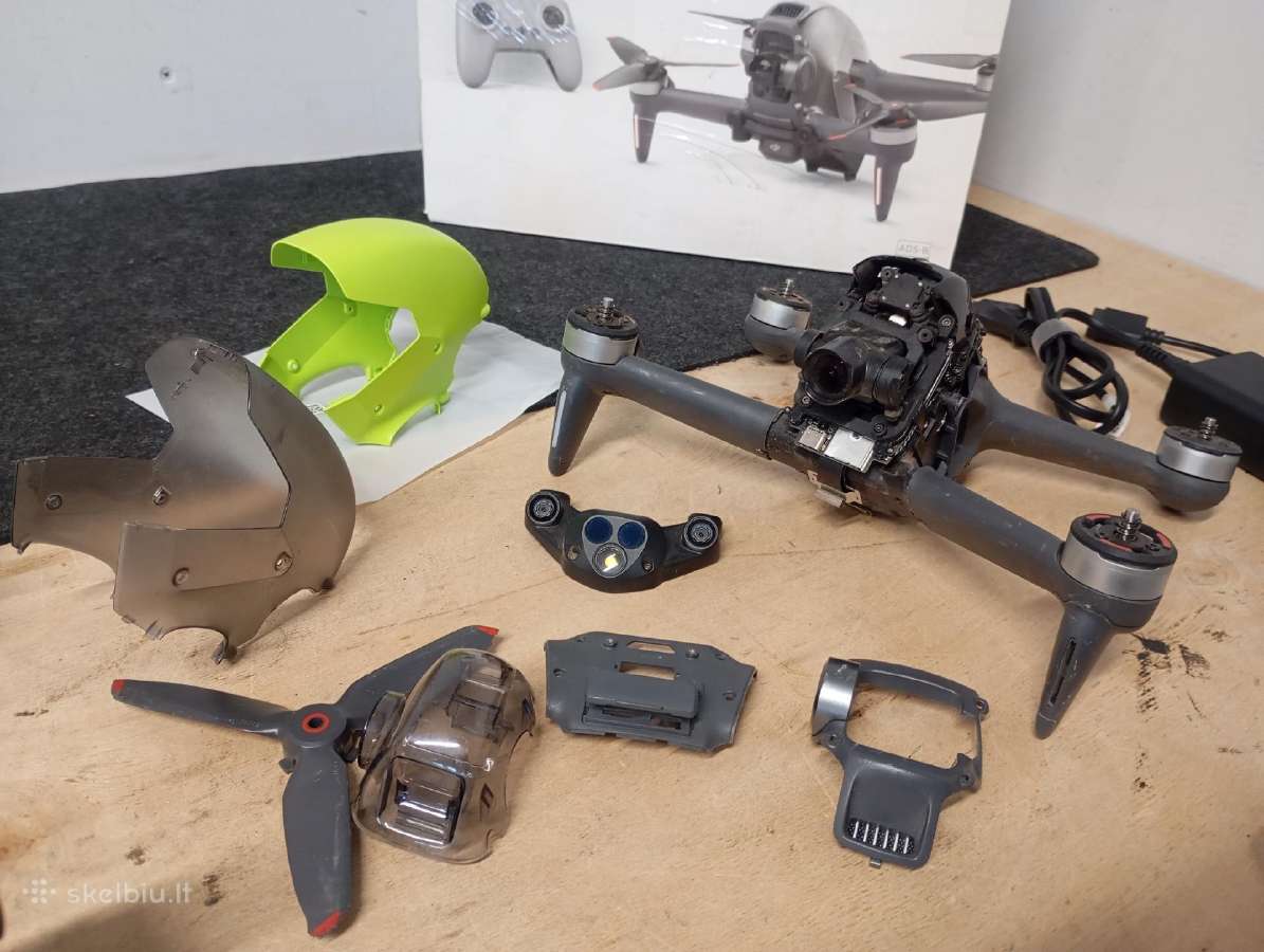 Dji fpv dronas dalimis - nuotraukos Nr. 5
