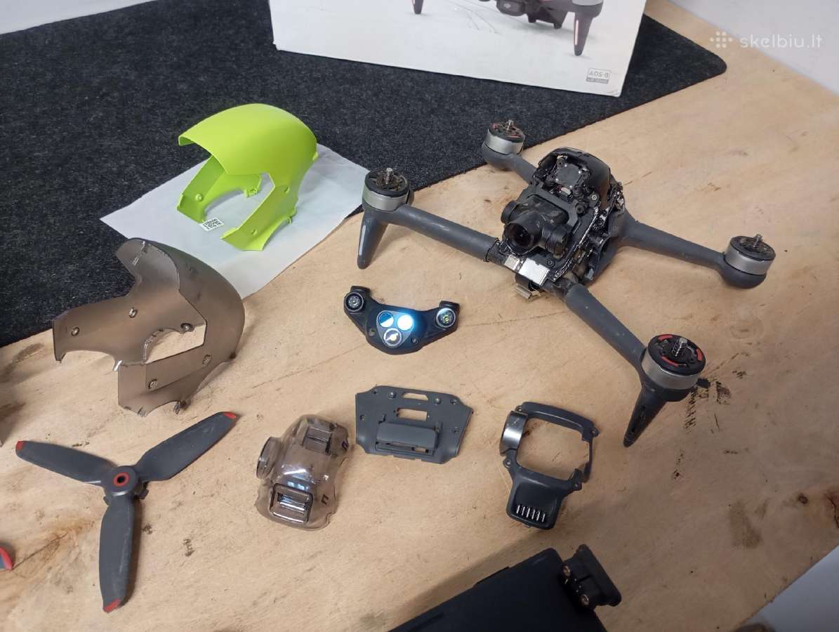 Dji fpv dronas dalimis - nuotraukos Nr. 7