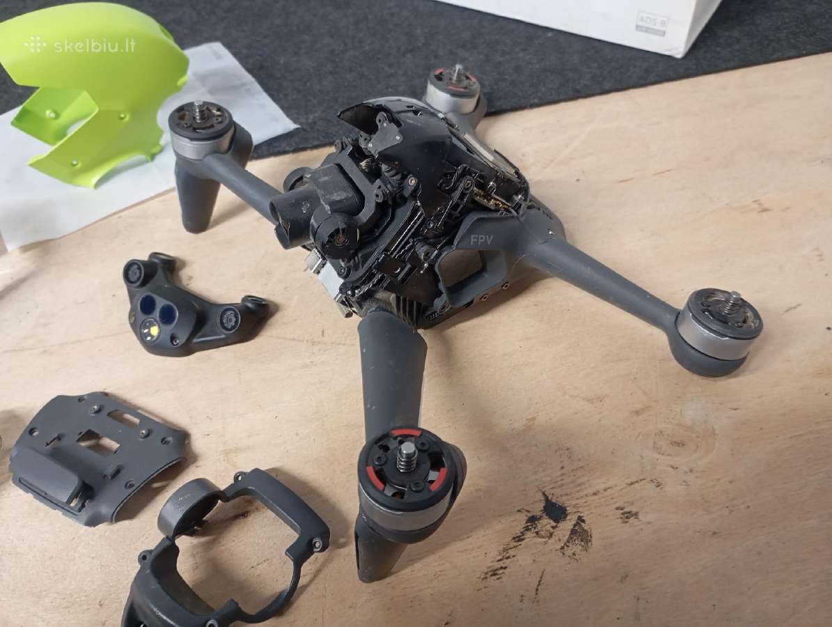 Dji fpv dronas dalimis - nuotraukos Nr. 8