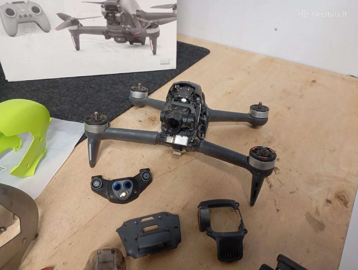 Dji fpv dronas dalimis - nuotraukos Nr. 9