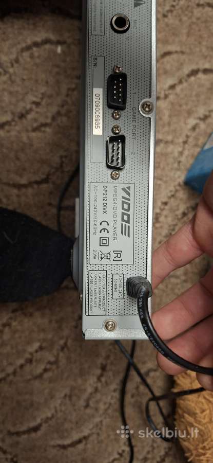 Vido dp212 divx mpeg4/dvd player - nuotraukos Nr. 7