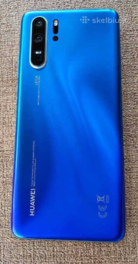 Huawei P30 Pro 128 GB / 6 GB RAM – mėlynas,oled - nuotraukos Nr. 3