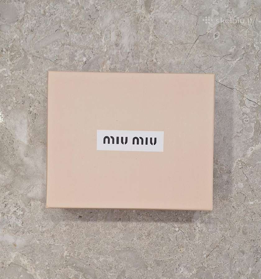 Miu Miu smėlio spalvos rankinė su dėžute - nuotraukos Nr. 7