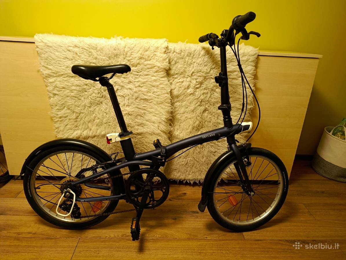 Aliuminis Btwin Fold500 20c ratai 7pavaros - nuotraukos Nr. 2