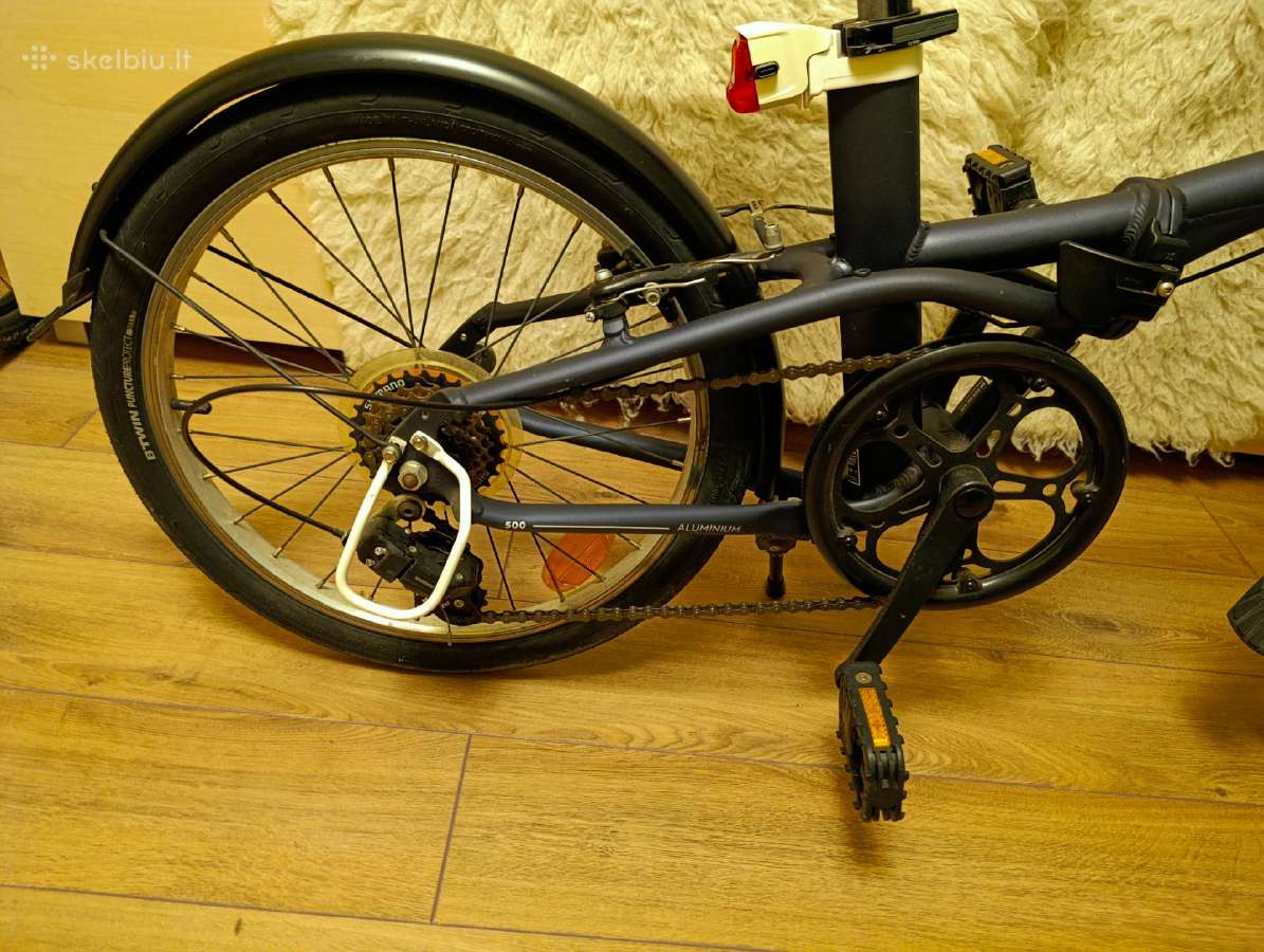 Aliuminis Btwin Fold500 20c ratai 7pavaros - nuotraukos Nr. 5