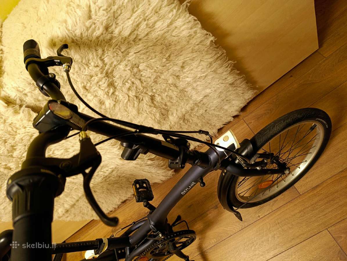 Aliuminis Btwin Fold500 20c ratai 7pavaros - nuotraukos Nr. 7