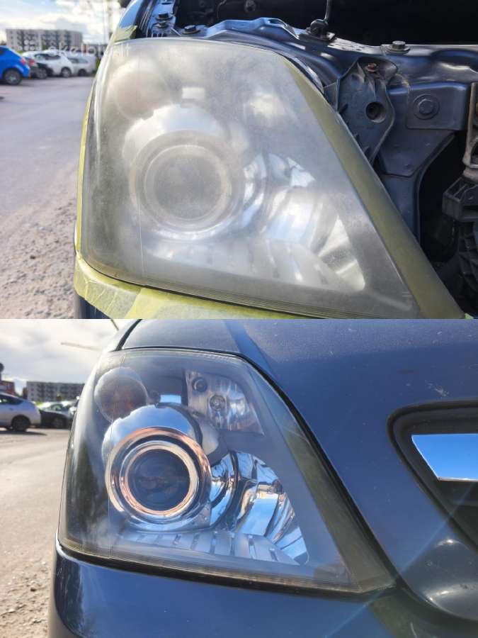 Automobilio žibintų poliravimas - nuotraukos Nr. 3