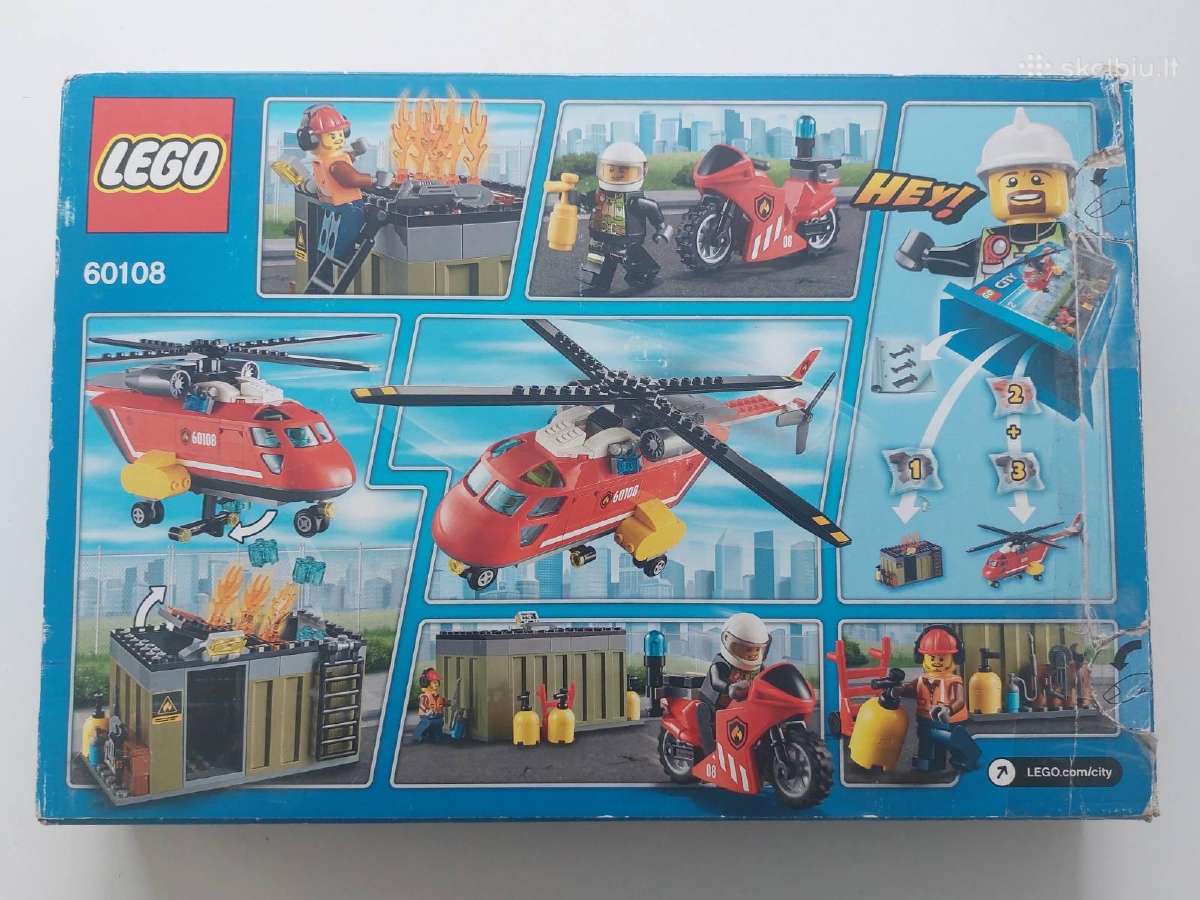 Lego City 60108, 60159 - nuotraukos Nr. 2