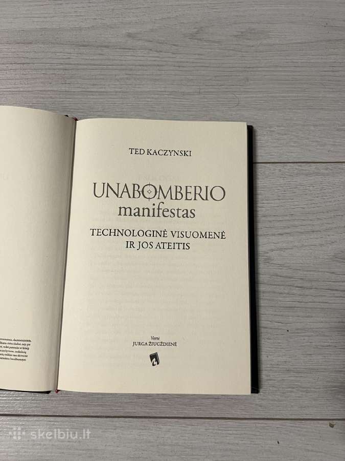 Unabomberio manifestas - nuotraukos Nr. 4