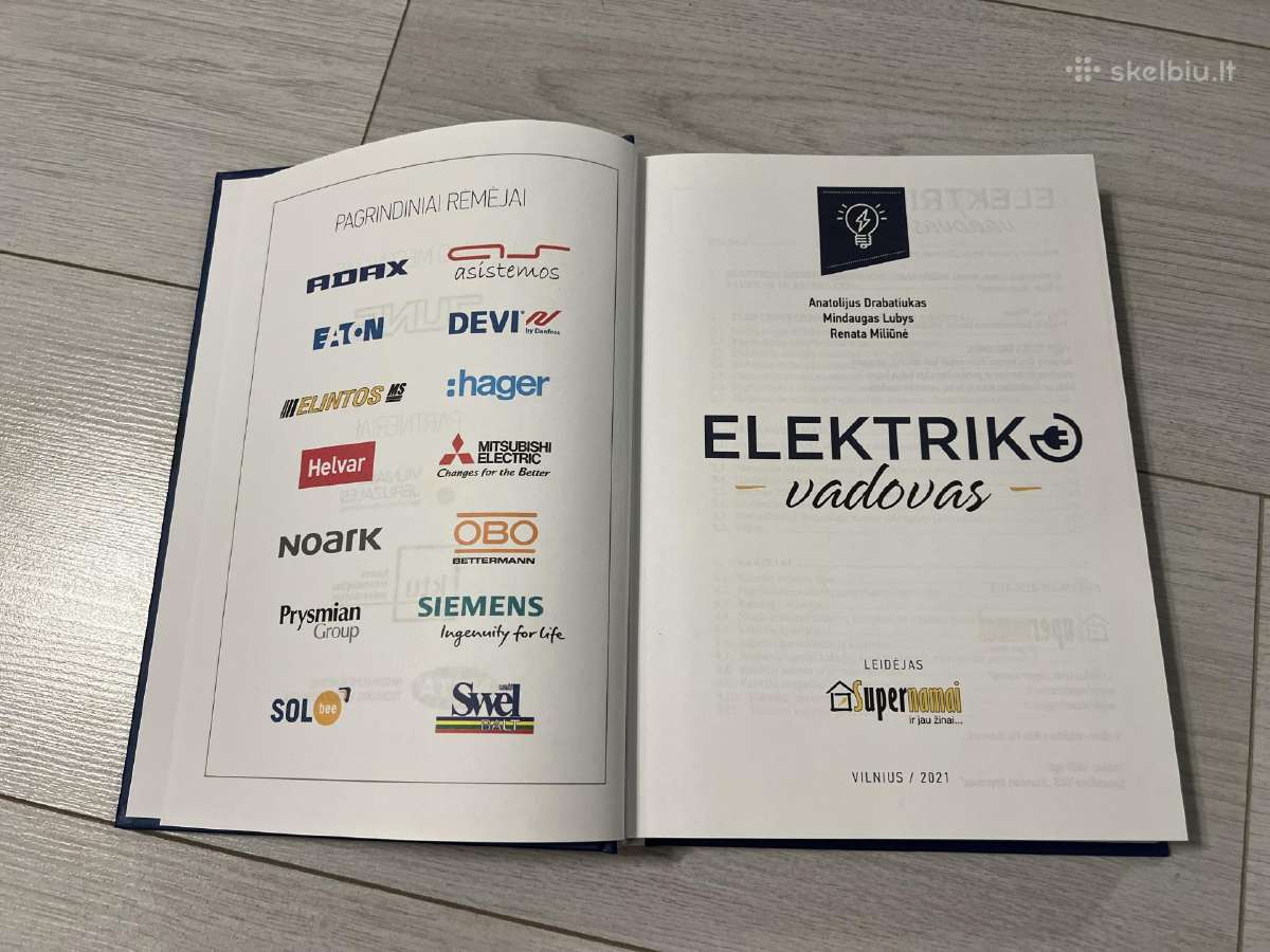 Elektriko vadovas - nuotraukos Nr. 4