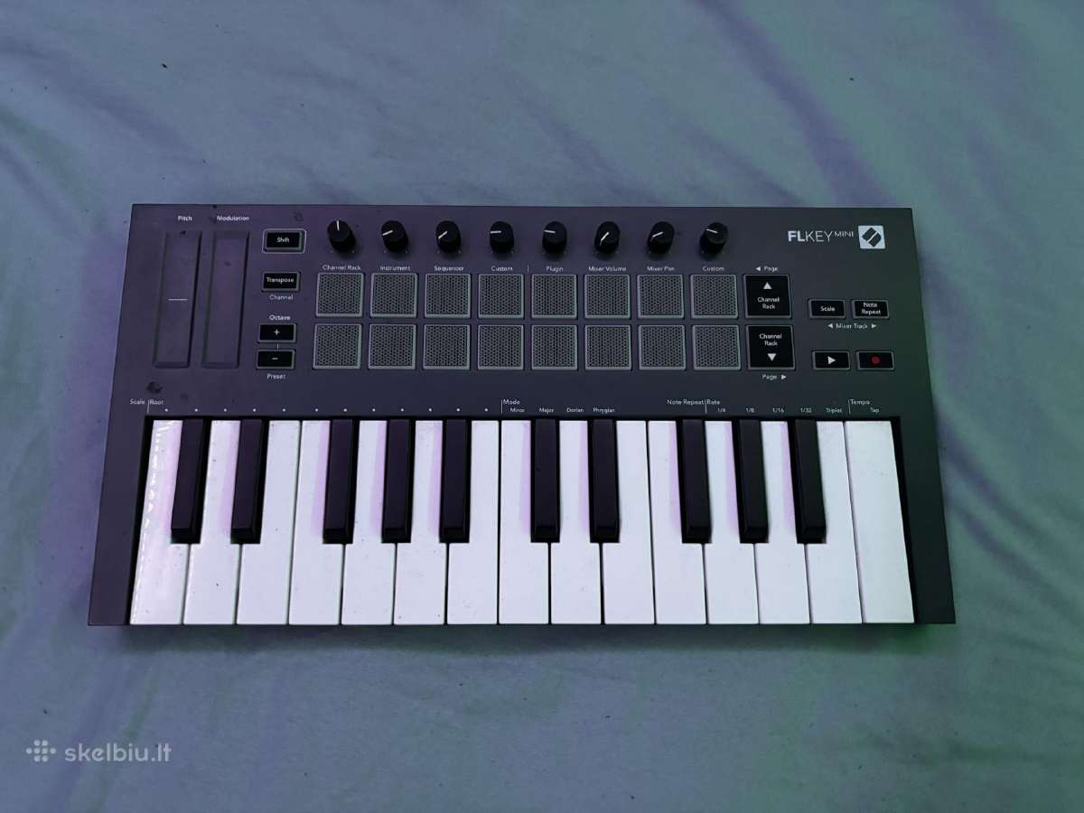 Midi klaviatūra Novation Flkey Mini Mk1 - nuotraukos Nr. 2