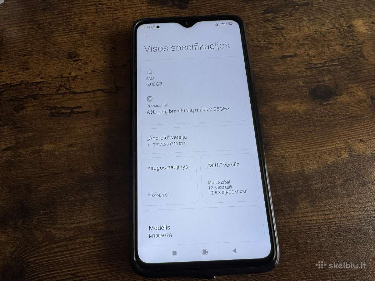 Xiaomi Redmi Note 8 Pro 128gb, idealus su dokument - nuotraukos Nr. 8