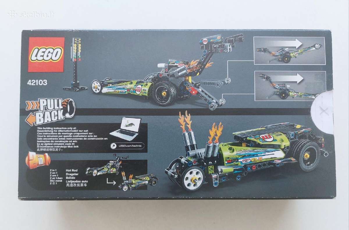 Lego Speed 76897, Lego Technic 42014 ir 42103 - nuotraukos Nr. 7