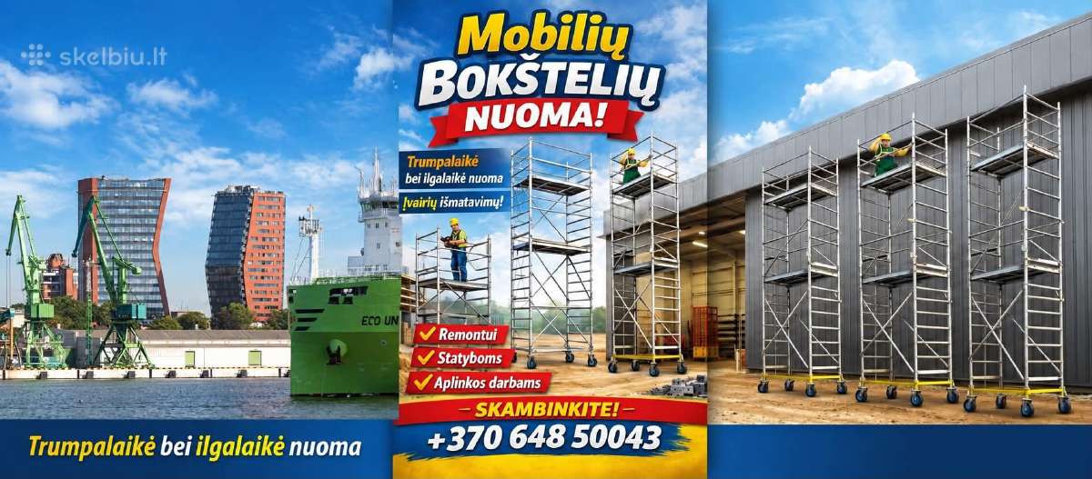 Mobilus bokštelis - nuotraukos Nr. 5