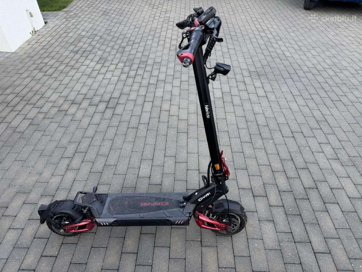 Elektrinis paspirtukas Io Hawk - nuotraukos Nr. 5